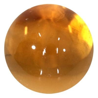 シトリン RD CAB-Citrine Round Cabochon
